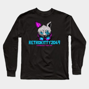 RetroKitty2049 Long Sleeve T-Shirt